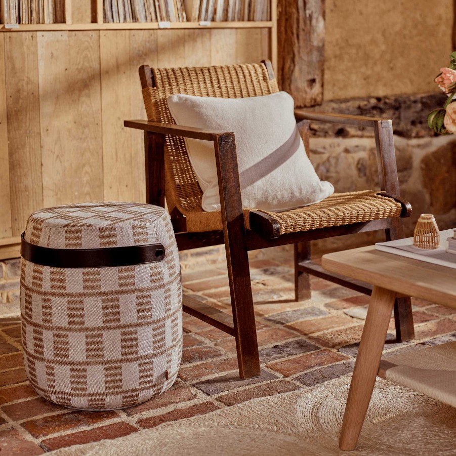 Neptune Milo Stool, Natural Cove Clearance