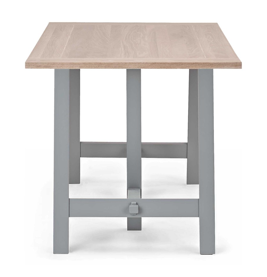 Neptune Hebden Trestle Table, Painted Legs Best