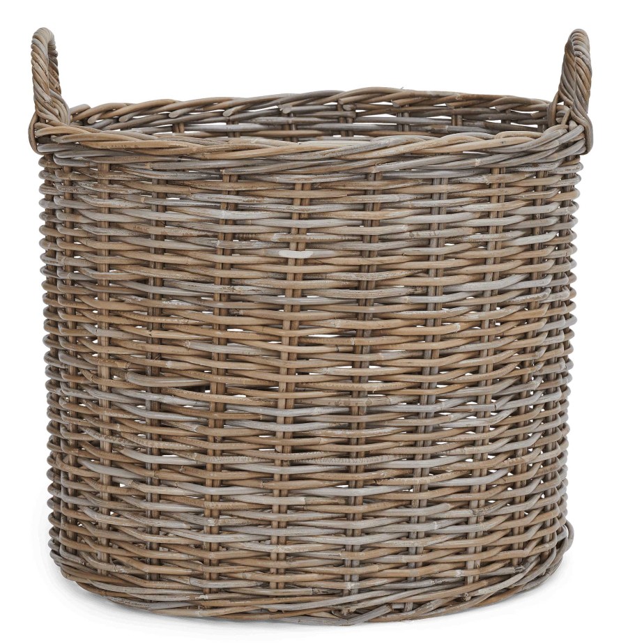 Neptune Somerton Round Log Basket New