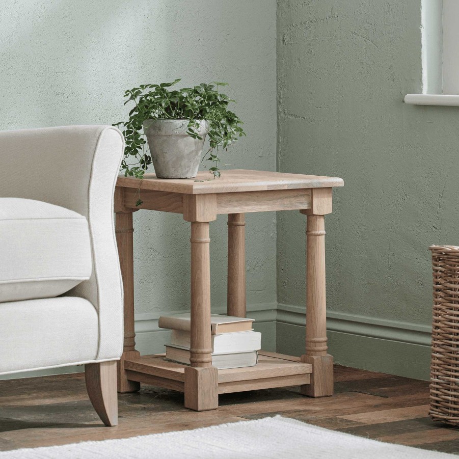 Neptune Edinburgh Square Side Table Hot