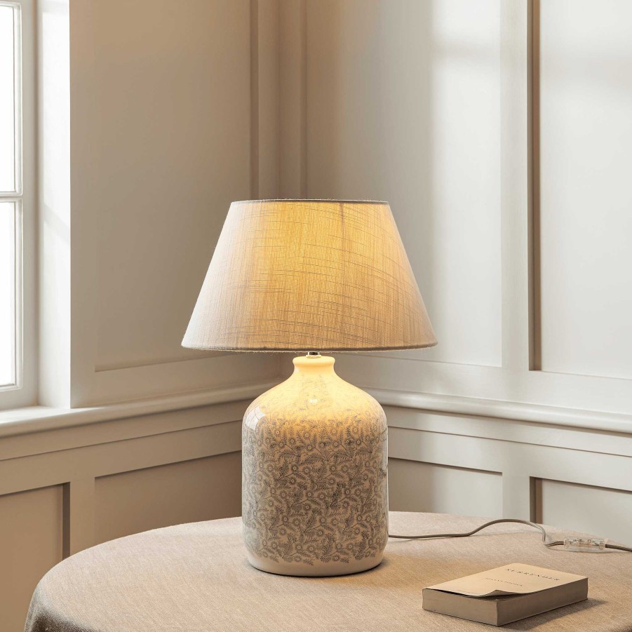 Neptune Olney Table Lamp, Flax Blue Wholesale