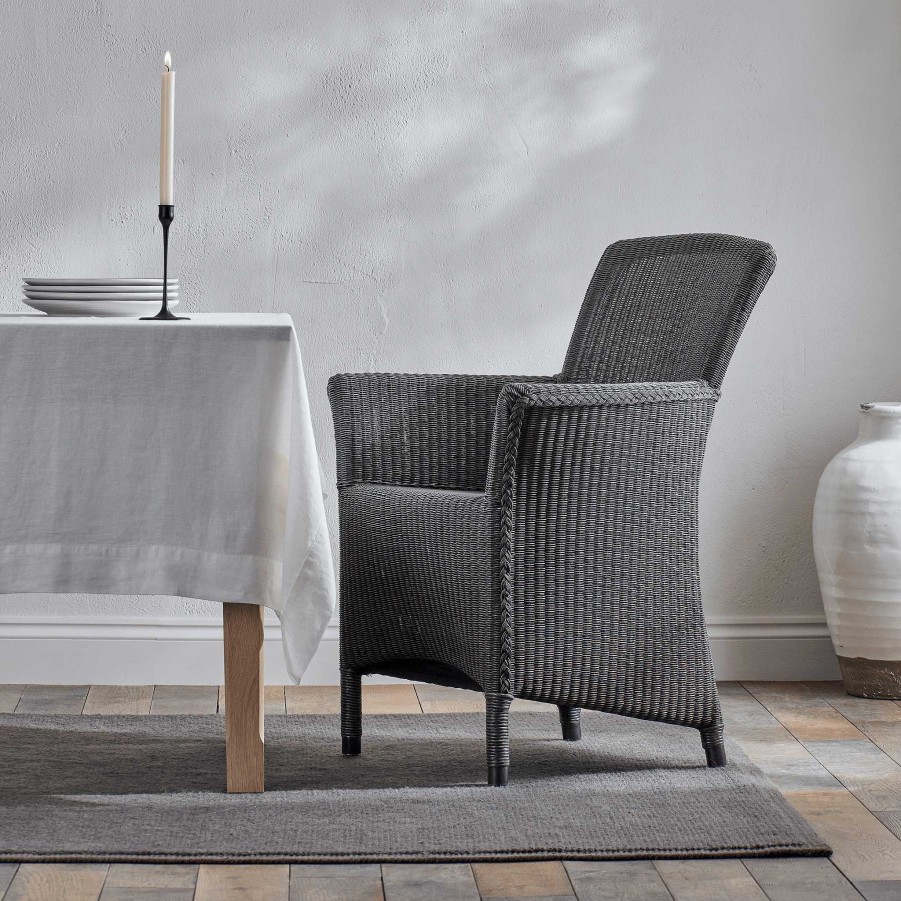 Neptune Havana Lloyd Loom Armchair, Slate Best