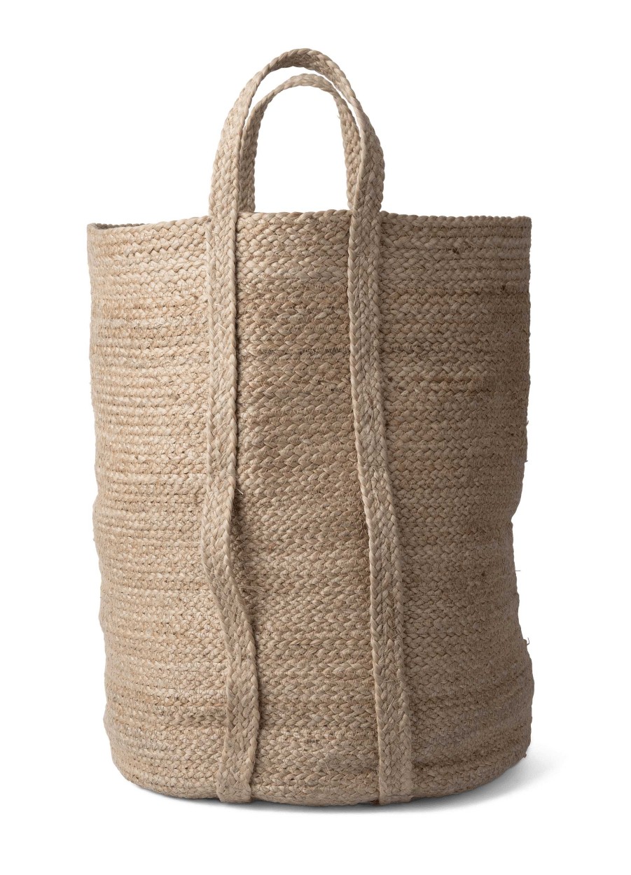 Neptune Arbroath Jute Laundry Basket Hot