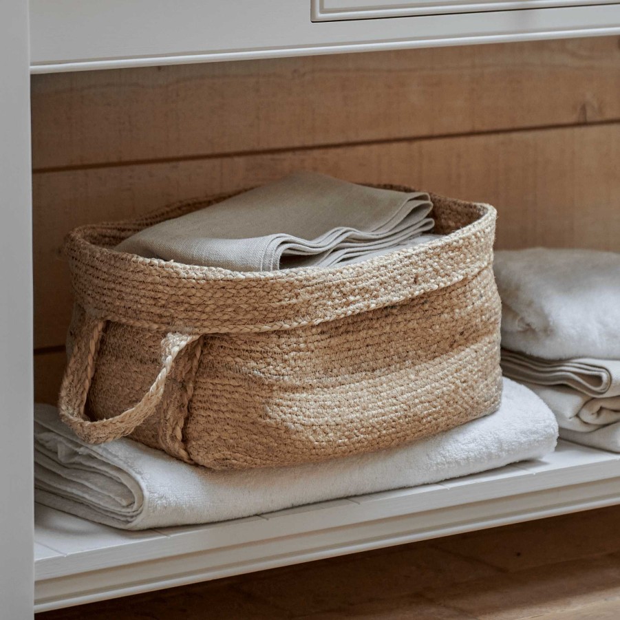 Neptune Arbroath Jute Basket Online