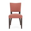 Neptune Mowbray Dining Chair, Linara Rhubarb With Darkened Oak Legs, Set Of 2 Clearance