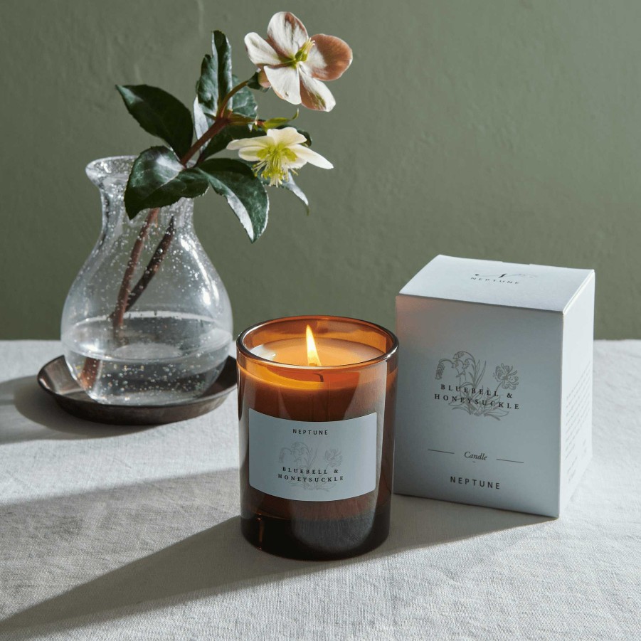 Neptune Bluebell & Honeysuckle Candle Clearance