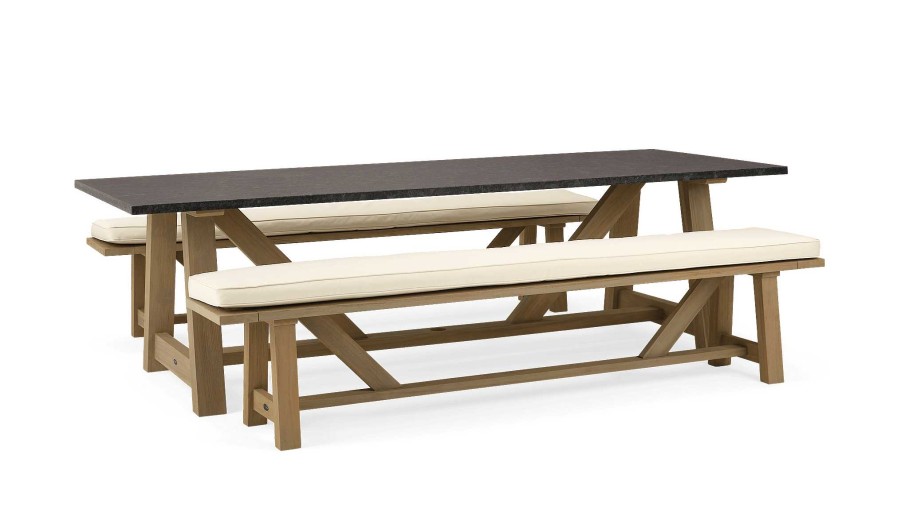 Neptune Stanway Table & Bench Set Online