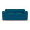 Neptune Lottie Medium Sofa, Isla Kingfisher With Vintage Oak Legs Best