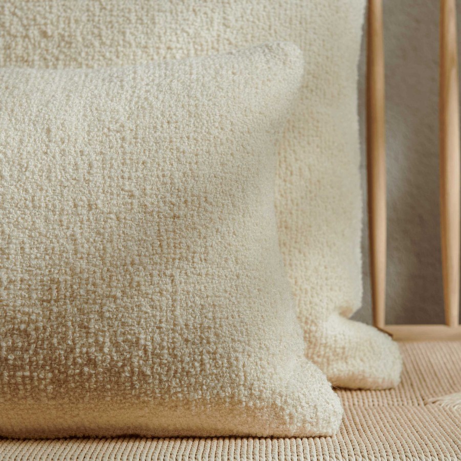 Neptune Grace Cushion, British Boucle Online