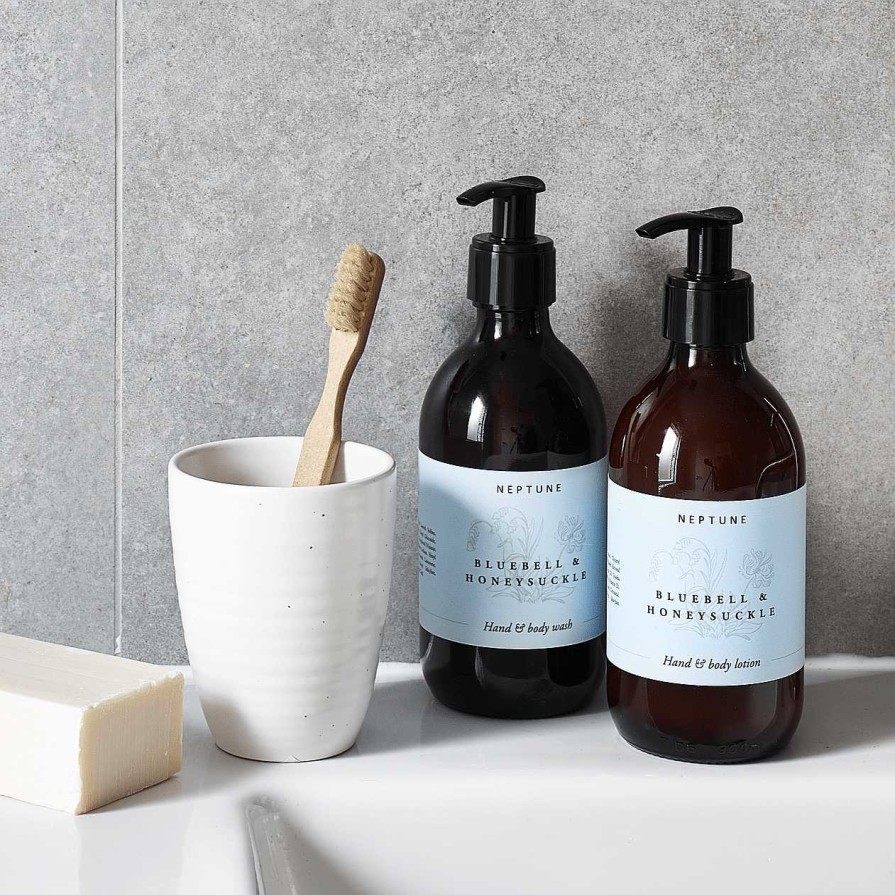 Neptune Bluebell And Honeysuckle - Hand & Body Wash & Lotion Set Clearance